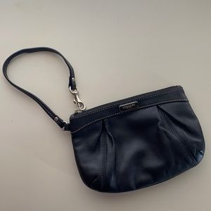 Coach Leather Wristlet